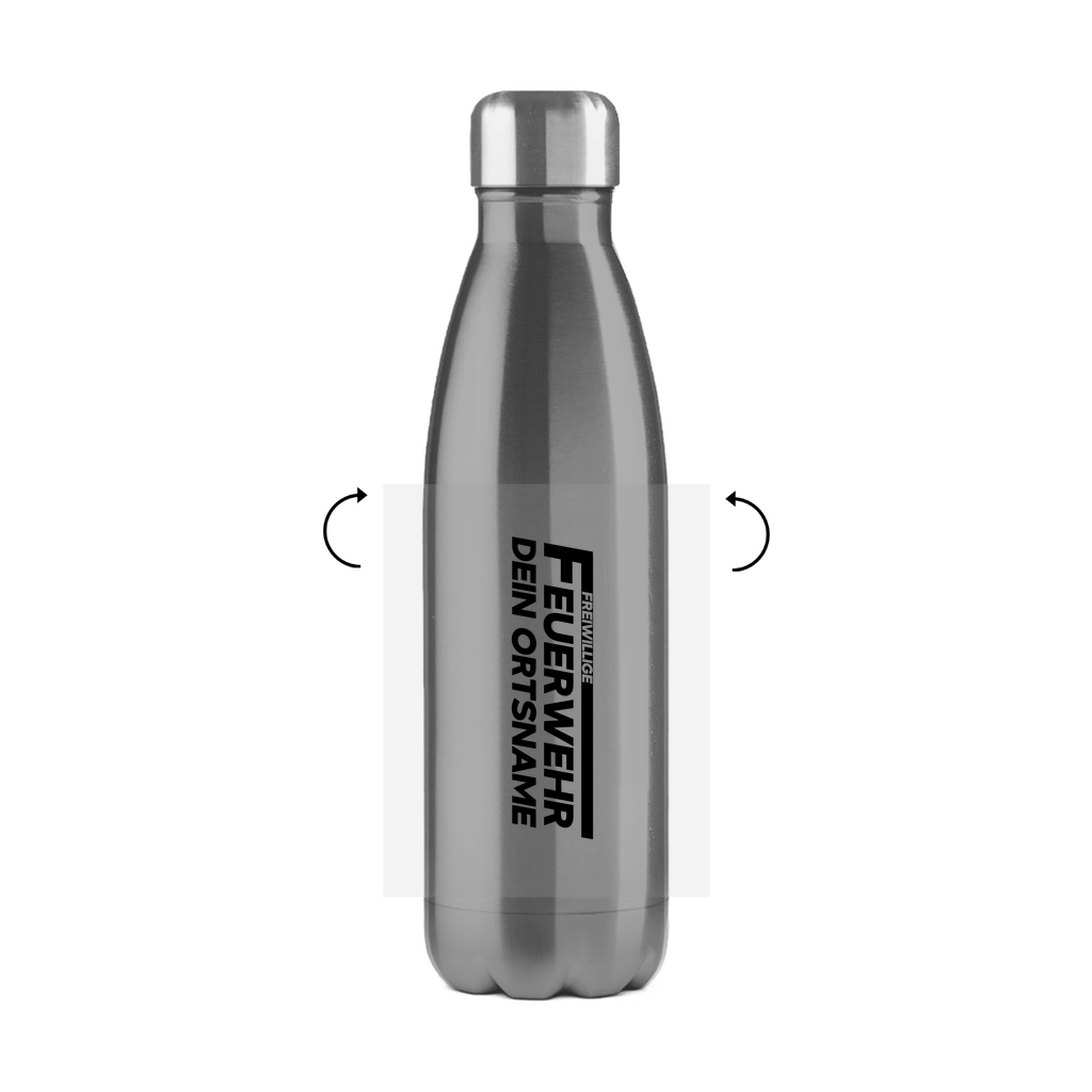 Edelstahl-Thermoflasche - Freiwillige Feuerwehr [Personalisierbar]