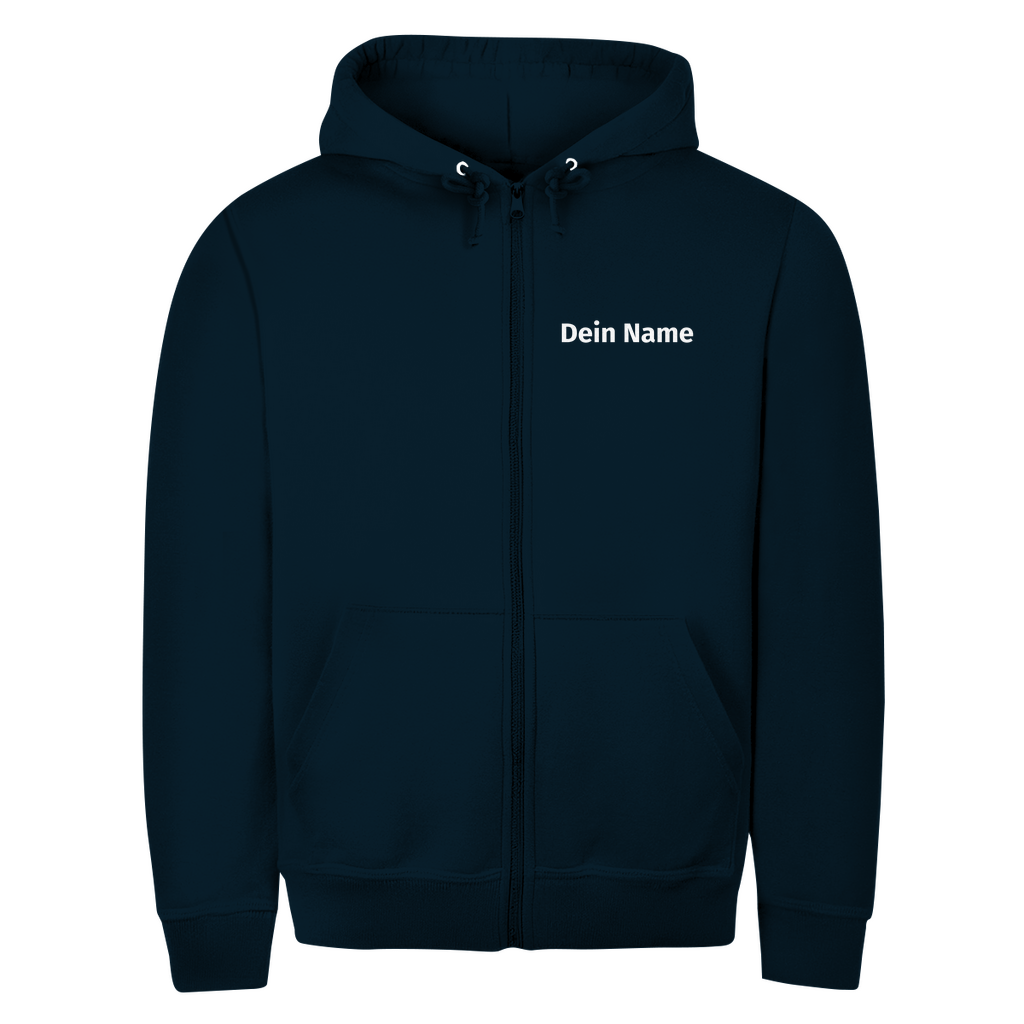 Unisex Zipper Hoodie - Modern Freiwillige Feuerwehr [Personalisierbar]