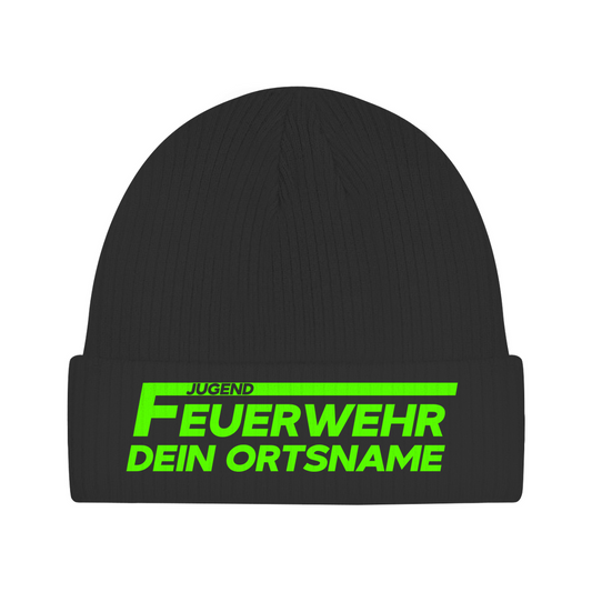 Beanie - Jugendfeuerwehr Grün [Personalisierbar]